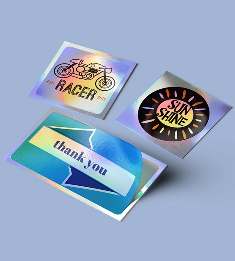 Custom Hologram Stickers